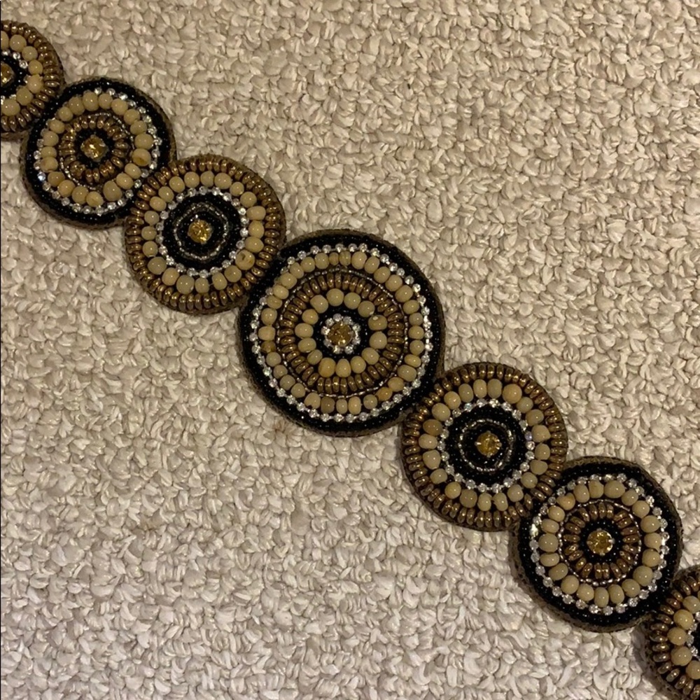 Anthropologie beaded belt